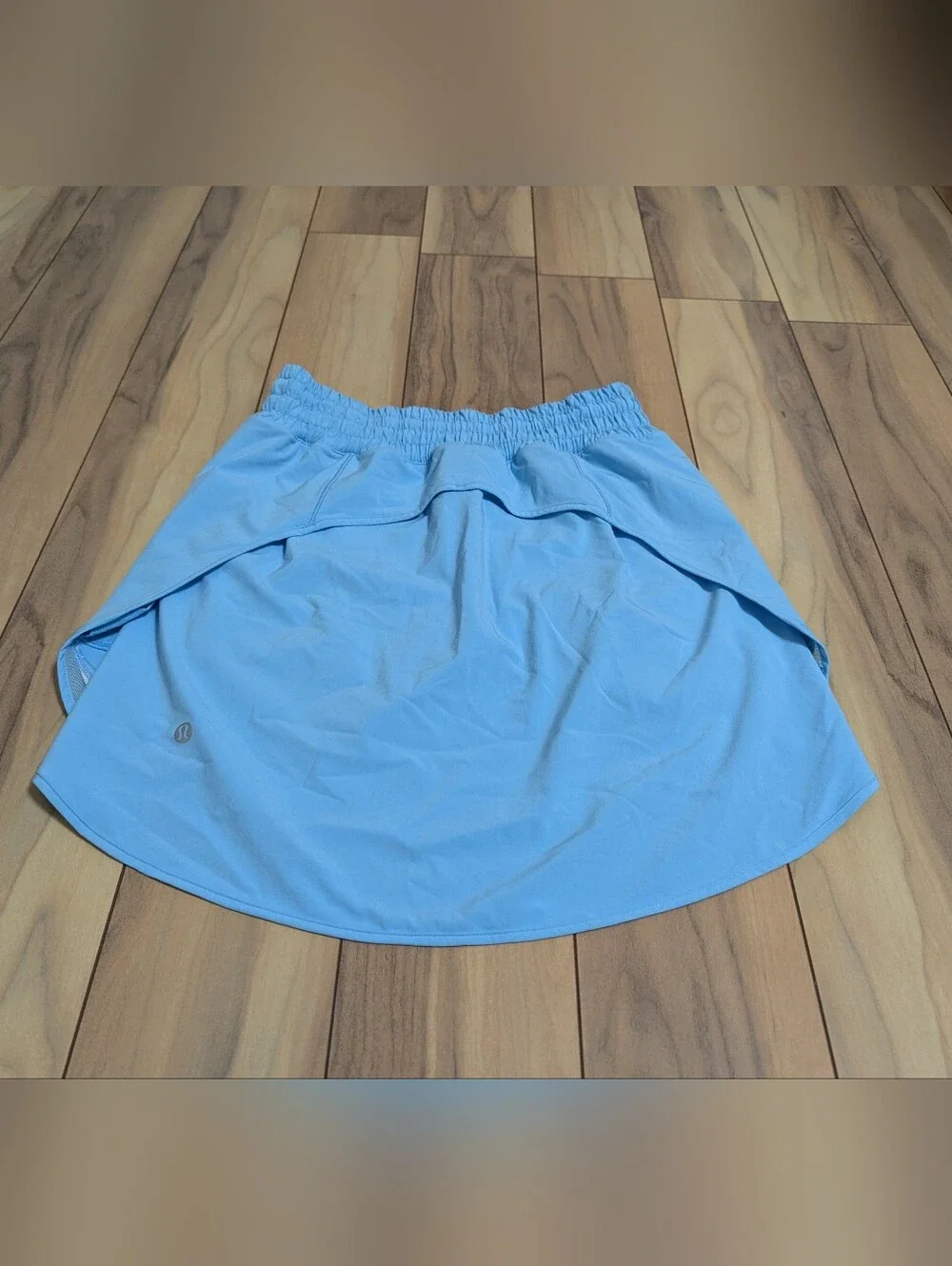 EUC! Lululemon Hotty Hot High Rise Skirt In Light Blue Size 4